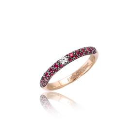 Roségold, Ringe, Adolfo Courrier Roulette Ring P2-ROU-01