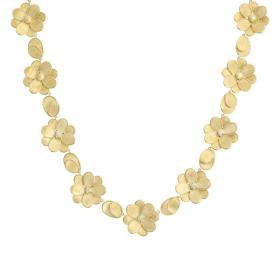 Gelbgold, Halsschmuck, Marco Bicego Petali Collier CB2441 B Y