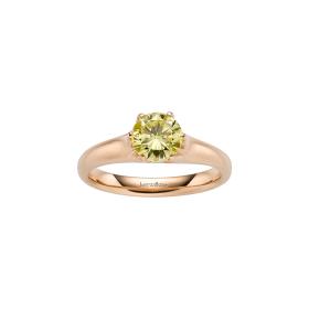 Roségold, Ringe, Leo Wittwer Candlelight Solitaire Ring 10-0999573-9908