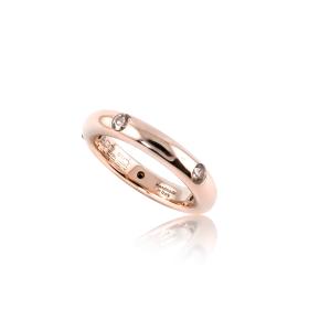 Roségold, Ringe, Adolfo Courrier Cioccolato Ring P1-CIO-03