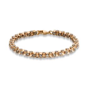 Roségold, Armschmuck, Leo Wittwer Le Tonneau Armband 61-1025073-5001