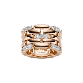 Roségold, Ringe, Leo Wittwer Contemporary Ring 11-0983073-1000