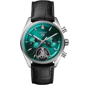 Unisex, TAG Heuer CARRERA CHRONOGRAPH TOURBILLON CBS5011.FC6566