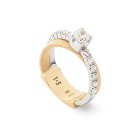 Weißgold, Ringe, Marco Bicego Masai Ring AG330 B4 YW