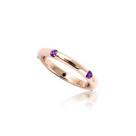 Roségold, Ringe, Adolfo Courrier Viola Ring P2-VIO-03