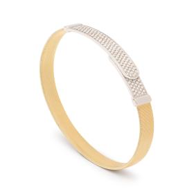 Weißgold, Armschmuck, Marco Bicego Masai Armreif SG44 B1 YW