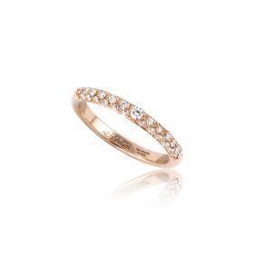 Roségold, Ringe, Adolfo Courrier Eterno Ring P2-ET-01