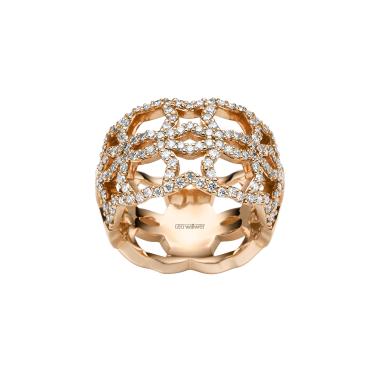 Ringe, Roségold, Leo Wittwer Panta rhei® Ring