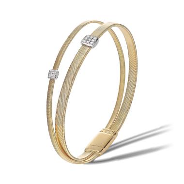 Armschmuck, Weißgold, Marco Bicego Masai Armband