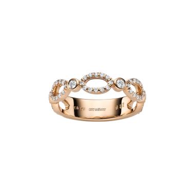 Ringe, Roségold, Leo Wittwer Panta rhei® Ring