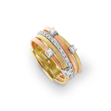 Ringe, Weißgold, Marco Bicego Goa Ring