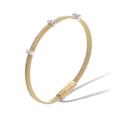 Armschmuck, Weißgold, Marco Bicego Masai Armband