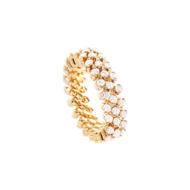 Ringe, Gelbgold, Serafino Consoli Brevetto Multi-Size Ring