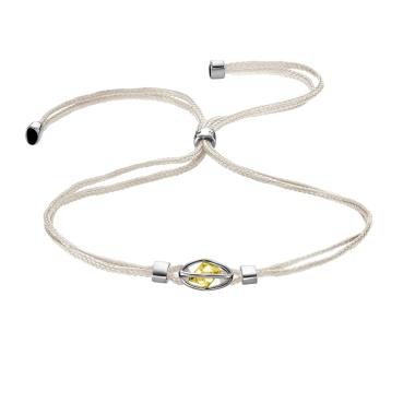 Armschmuck, Weißgold, Leo Wittwer Rough Cut® Mini Armband