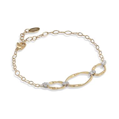 Armschmuck, Weißgold, Marco Bicego Marrakech Onde Armband