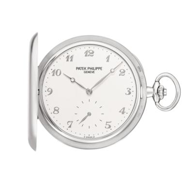 Taschenuhr, Handaufzug, Patek Philippe Savonnette-Taschenuhr