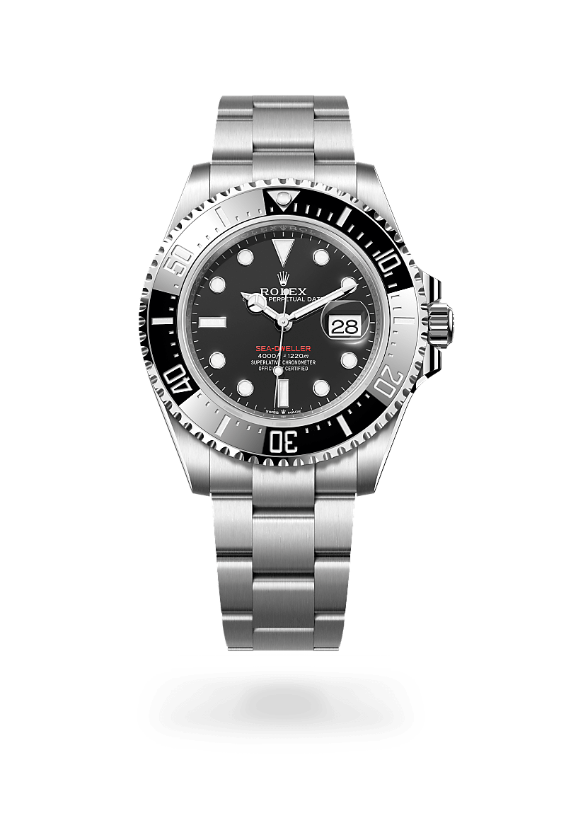 Rolex Sea-Dweller M126600-0002 Herrenuhr - Oyster, 43 mm, Edelstahl Oystersteel 