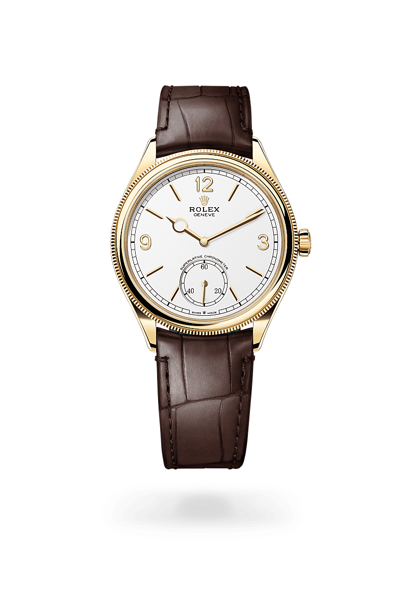 Rolex 1908 M52508-0006 Herrenuhr - 39 mm, 18 Karat Gelbgold, poliert 